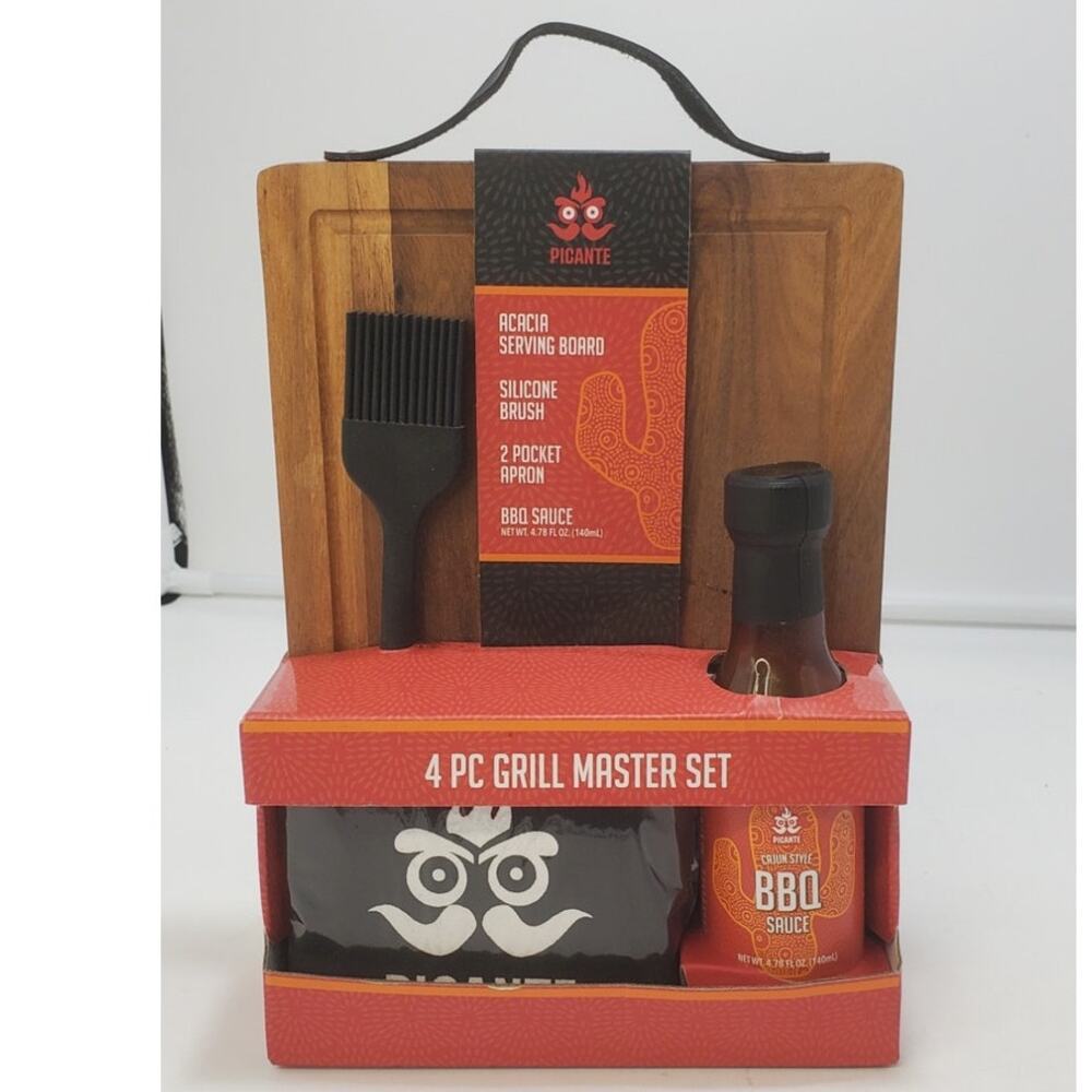 Picante Grill Master Set, 4 Piece  **NEW**